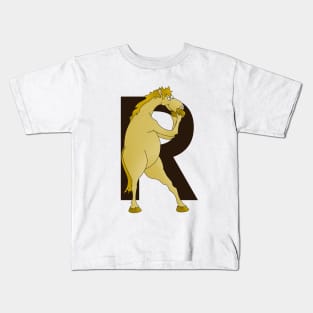 Monogram R Pony Kids T-Shirt